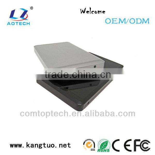 New arrival 2.5 SATA/USB2.0/3.0 custom aluminum hdd enclosure