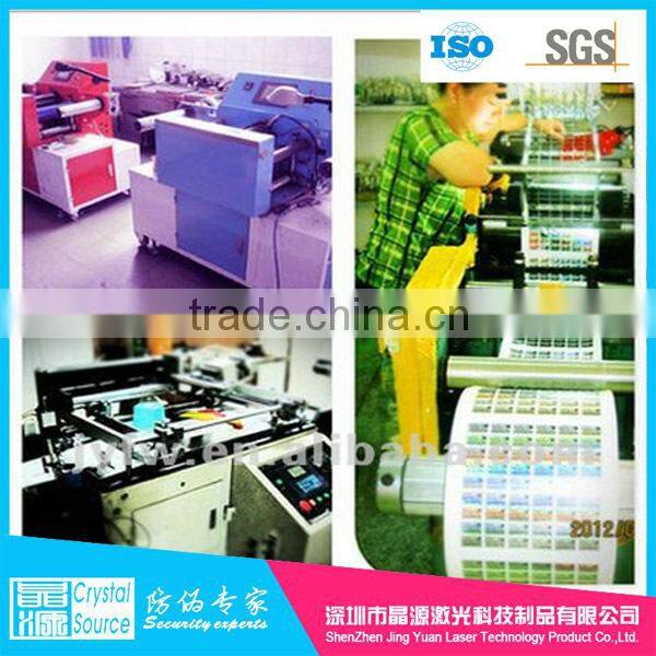 Eco-friendly self adhesive stickers labels