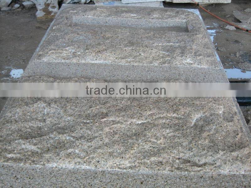 G682 yellow granite wall stone