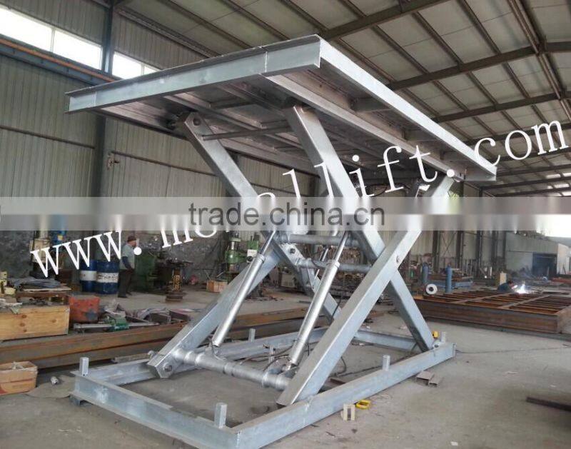 Hydraulic scissor lift platfrom/electric cargo lift remote