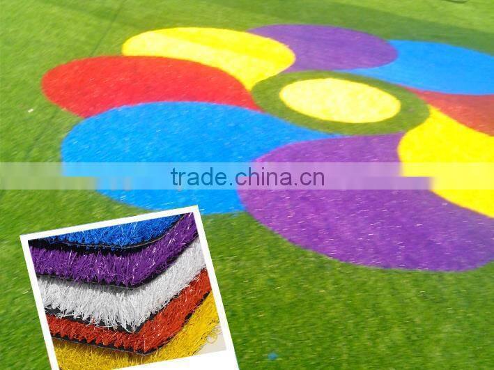 qualitified artificial grass for kindergarden &garden &school