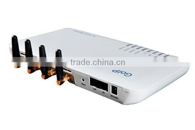 GOIP4,4 channels gsm voip gatewat/sip gateway