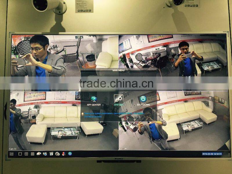 LS VISION Outdoor Waterproof 1.3mp TVI Camera with Analog Output HD Dome Digital Cameras