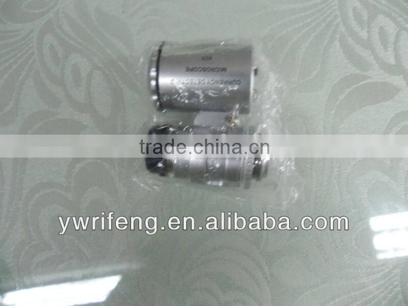 60x mini zoom Magnifier Microscope with 3-LED Flashlights and Money/Currency Detecting Function