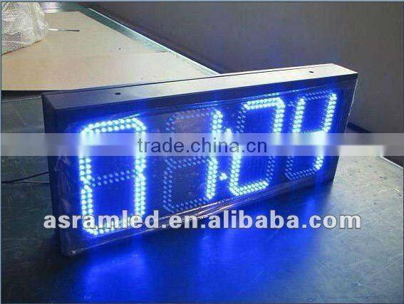 outdoor waterproof 6 Digits Large programmable Display LED Countdown Timer