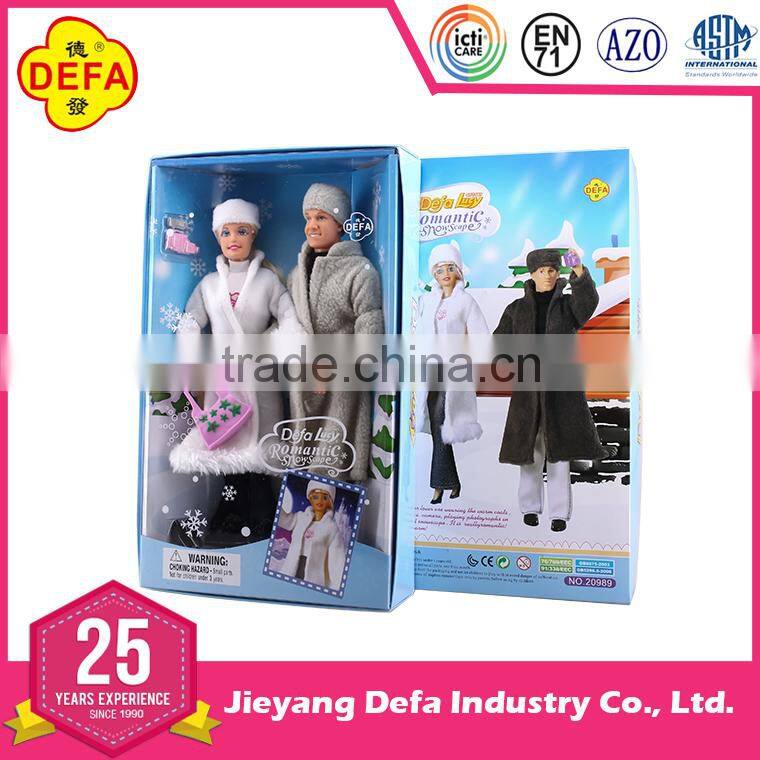 Customized Black skin Fashion couple doll Man/Lady doll available