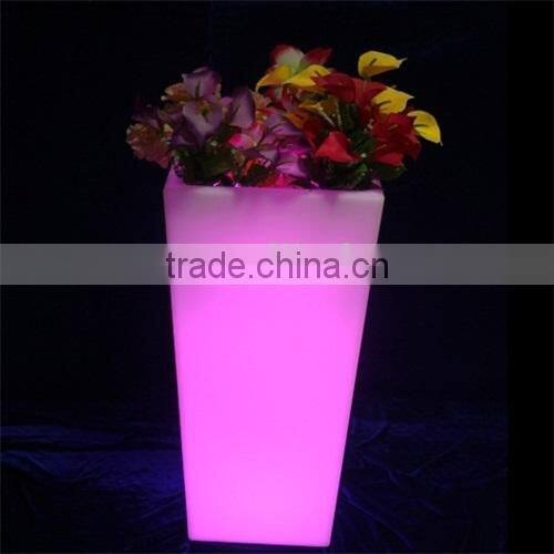 Remote control light bar furniture garden flowerpot led decoration light for wedding