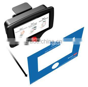 7inch S070A Motion sensor activated LCD advertising media player stopper