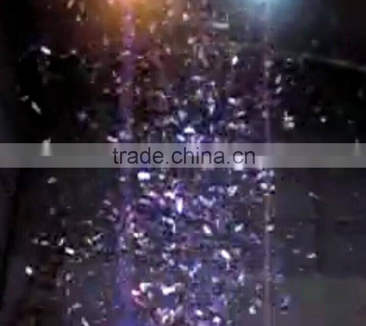 Three Years Warranty DMX512 Stage Spray Height 8-10m 15x3w RGB 1200w LED Cannon Confetti Machine