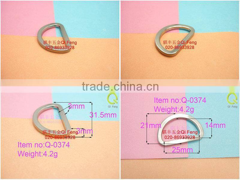 1 inch o ring ,metal o ring for handbag q-0889