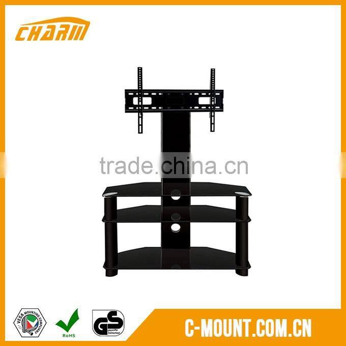 Stainless steel tv stand for TV 25"-46", led tv stand design