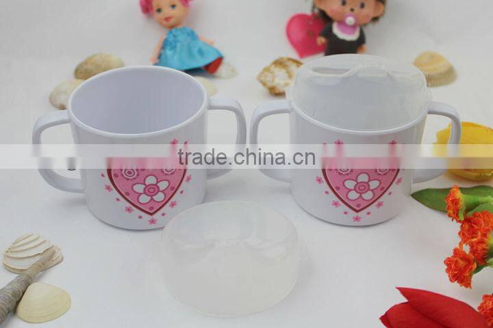 two handle baby melamine mug