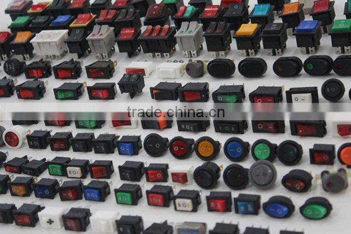 ASW-20D Automobile Rocker switch with LED indicator from factory