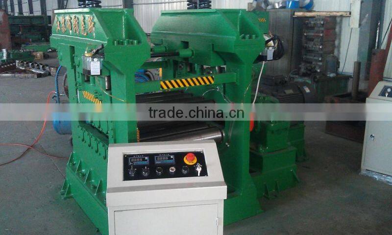 Bronx metal board straightening machine, leveller, metal roller leveling machine with low price QR-WG43-12x700