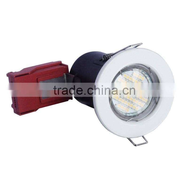 IP44 aluminum 90mins fire rated ajustable led downlight