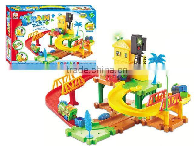 Battery operated indoor electric train