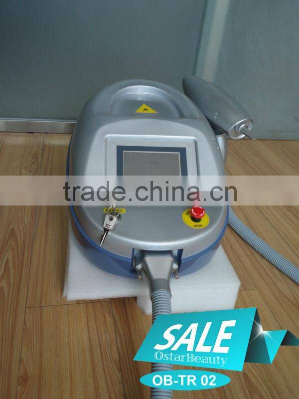 Black face doll laser tattoo removal nd yag laser machine TR 02