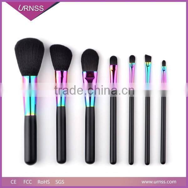 Wholesale 7pcs Custom Logo Makeup Cosmetic Brushes Set