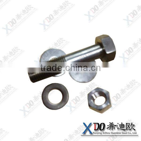 317L OOCr19Ni13MO3 S31726 m40 nut and bolt