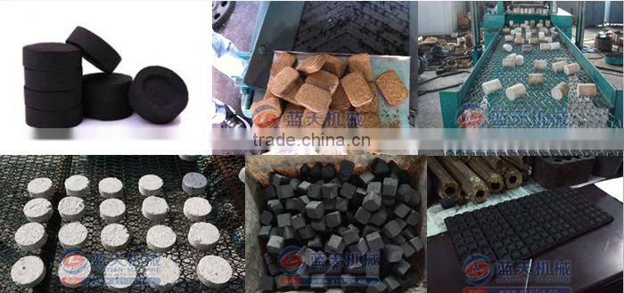 Long Burning Life Automatic Operate Shisha Charcoal Briquette Machine