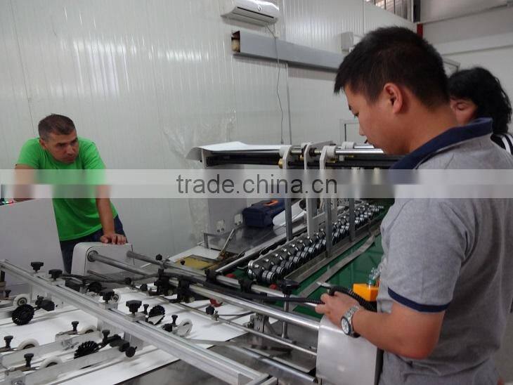 Professional paper shopping bag making machine 0086 18339200491