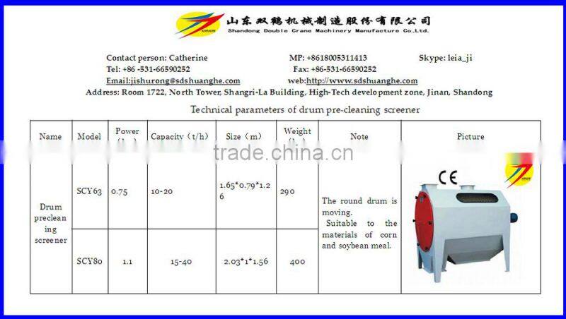 Paddy Pre-cleaner Machine for Make Pellet Wood
