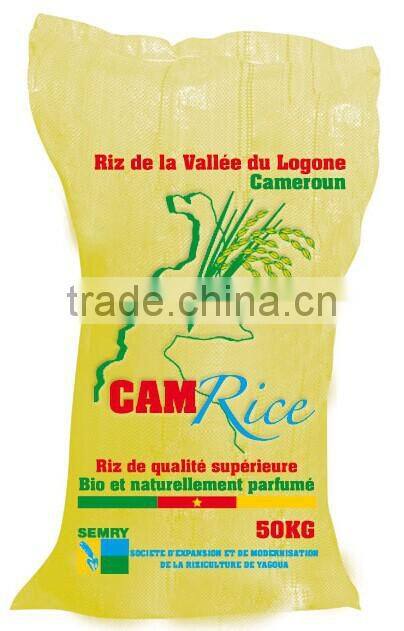 Accept Custom Order and Heat Seal Sealing & Handle laminated pp woven bags for rice