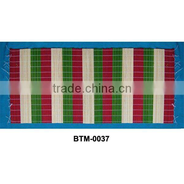 Low price bamboo table mat