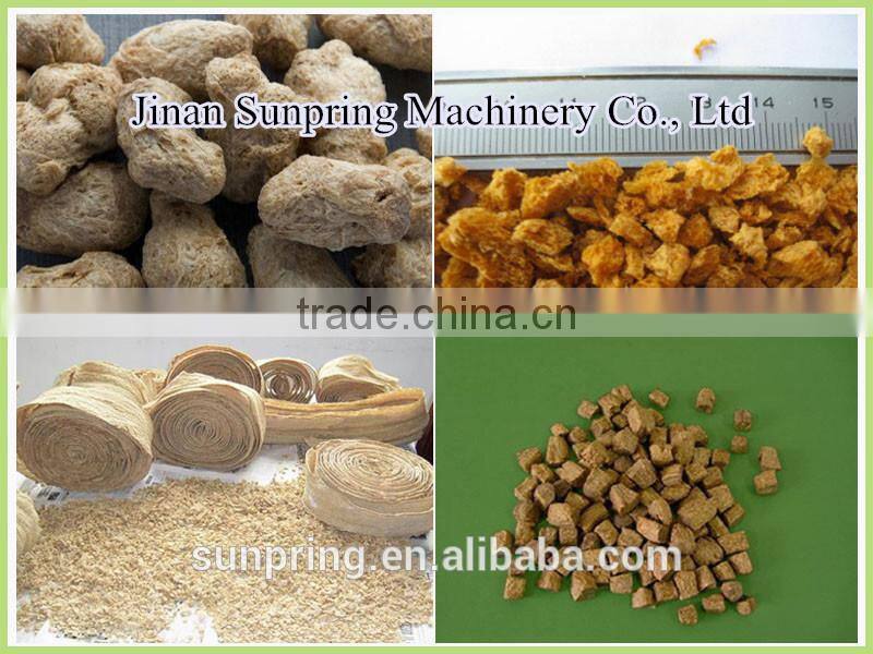 TVP/TSP Soya protein food soya nuggets food machine
