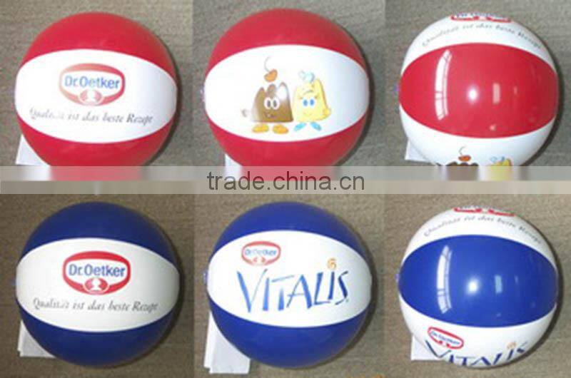 pvc decal inflatable toy ball outdoor promotion toy balls