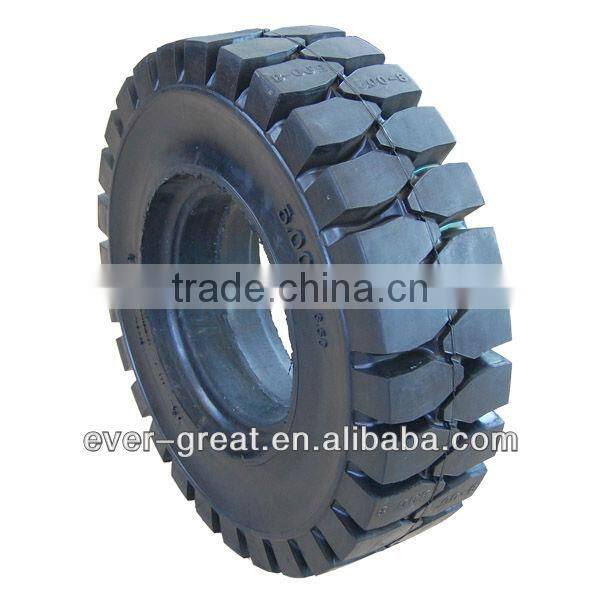 Good quality solid forklift tire 7.00-12