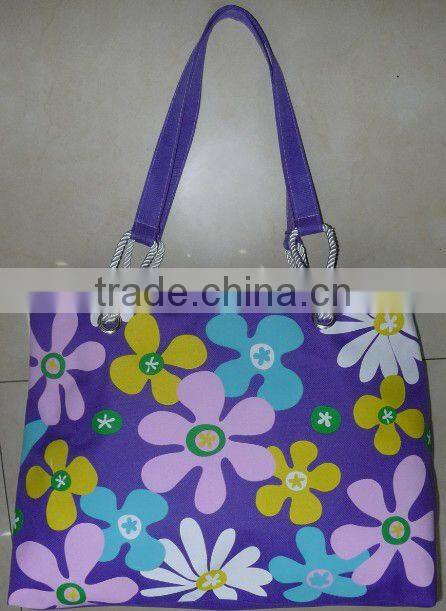Hot new design printing beach bags with fashion style,custom logo,OEM orders are welcome