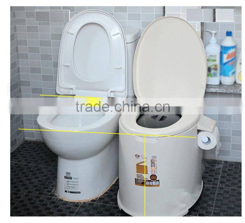 Indoor and Outdoor Upgraded Plastic Mobile Toilet