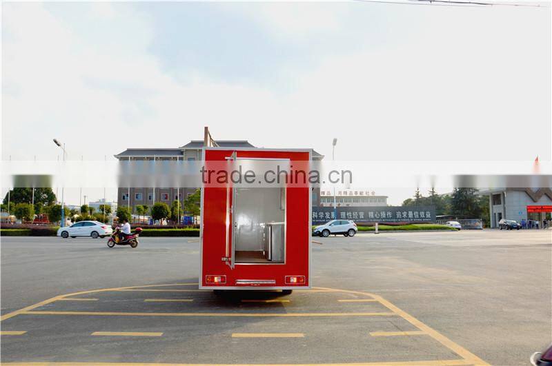 Newest truck Dongfeng mobile food truck for sale