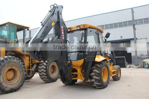 Famous Brand Update New Version for 1.2m3 Bucket Capacity Backhoe Loader XT870