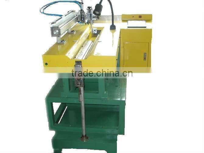 Automatic straight seam welding machine for barrel, drum