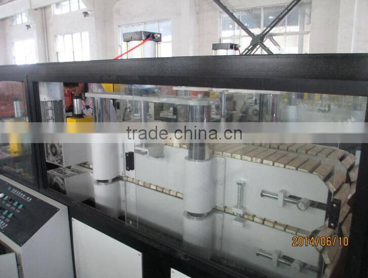 High quality plastic PVC pinch plate making machinery