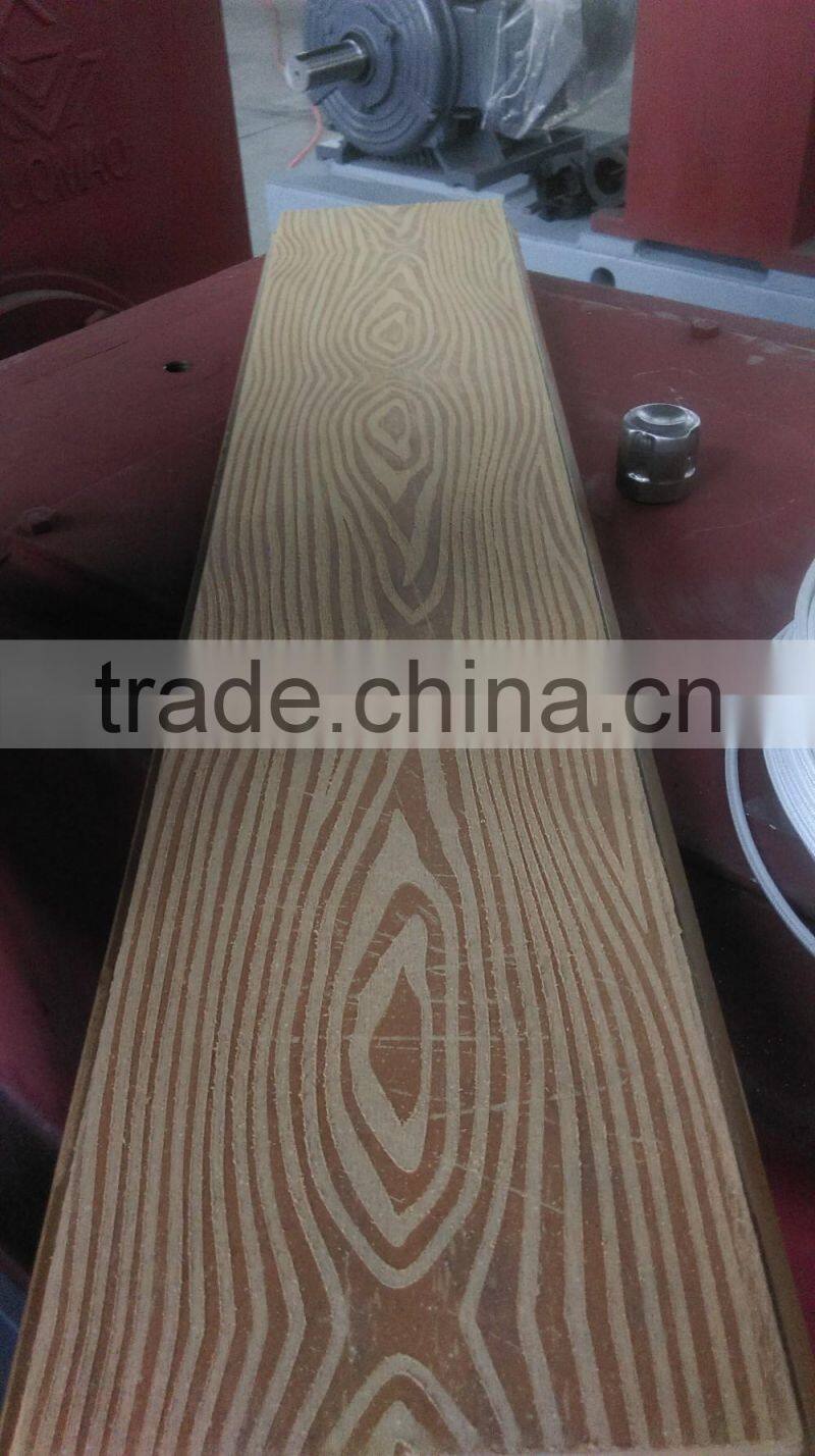 wooden pattern plastic products surface embosser