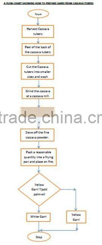 High Efficiency Garri Processing Plant in Nigeria