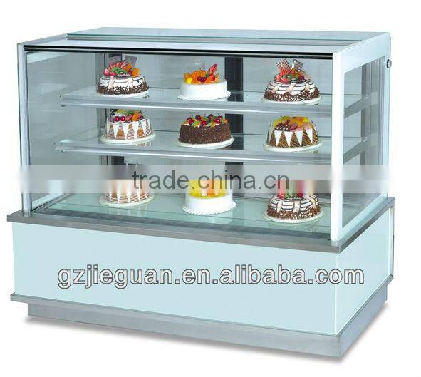 refrigerated cake cooler display containers