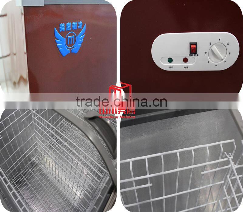 European Island Ark series supermaket freezer with CE/ fridge freezer / refrigerator for meat refrigerator showcase