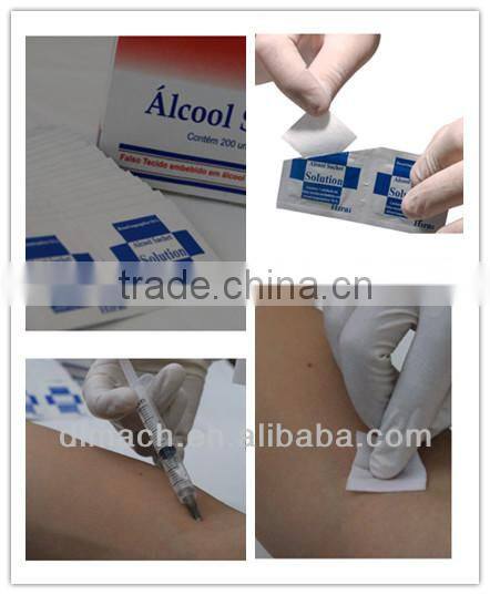 Four-Side Sealing Automatic Alcohol Swab Packing Machine