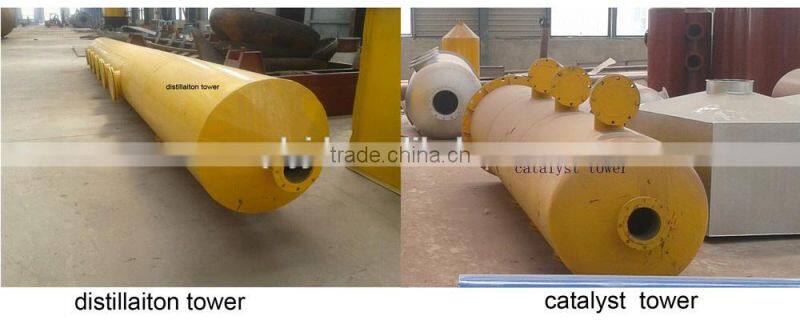 Green Machine Black Waste Oil Distillation System/Old Car Oil Distillation Line