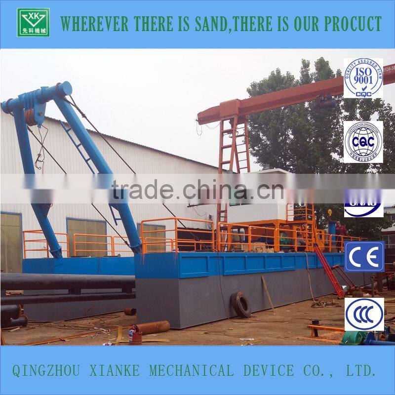 Detachable sand pumping platform with jet suction head