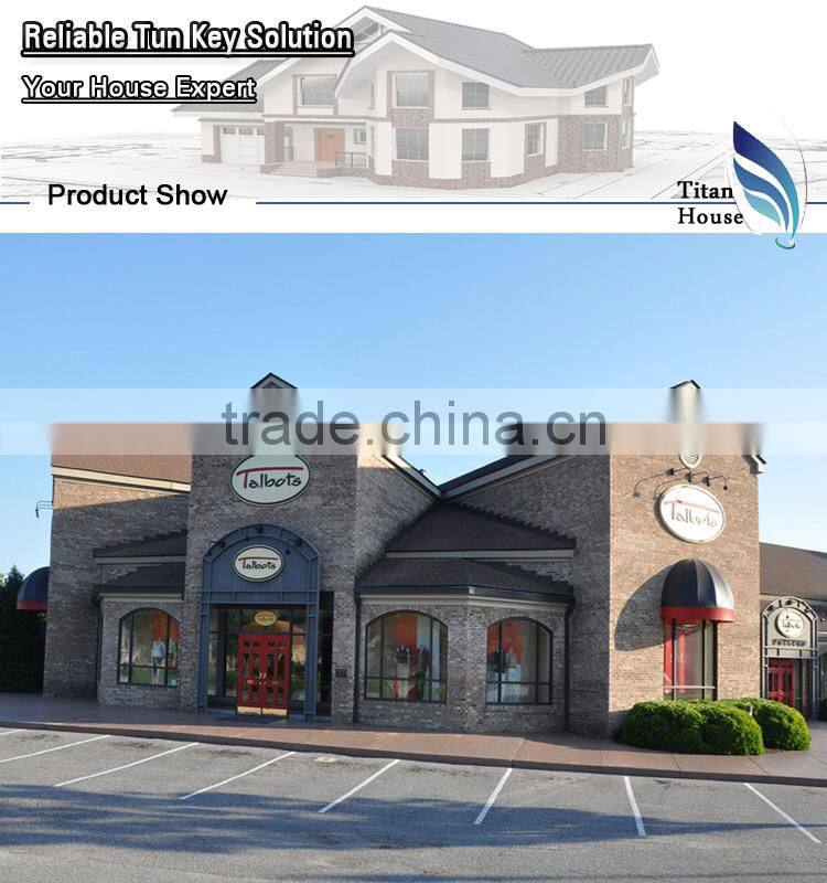 More Than 70 Years Light Steel Frame Fabricated Shop House