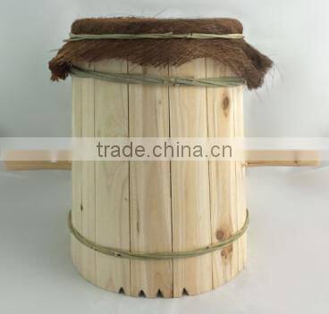 Sinicism FSC wooden garden insect hotel /bee house cage for wholesale