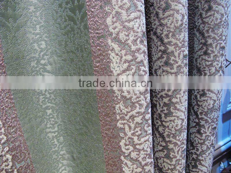 Medusa Style Living Room Colourful Curtains/ Luxury Embroidery Elegant Bedroom Entrance Door and Window Curtains with Valance