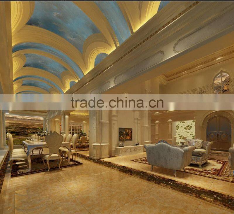 Detail and Professional Whole Set Design Service For European Style Residential House