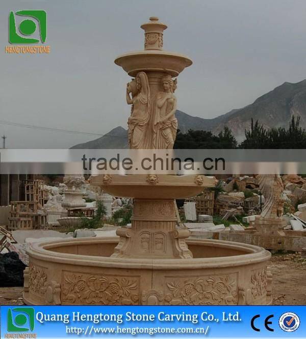 Outdoor Marble Lady Garden Fountain from Manufacture