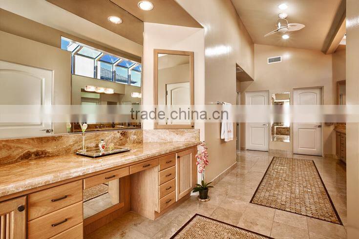 Cheap newstar polished beige marfil artificial marble